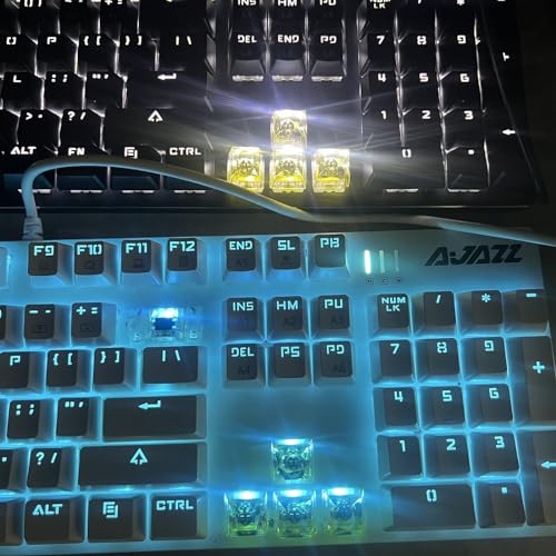 Image of 4 Key Custom Keycaps for MX Mechanical Keyboard