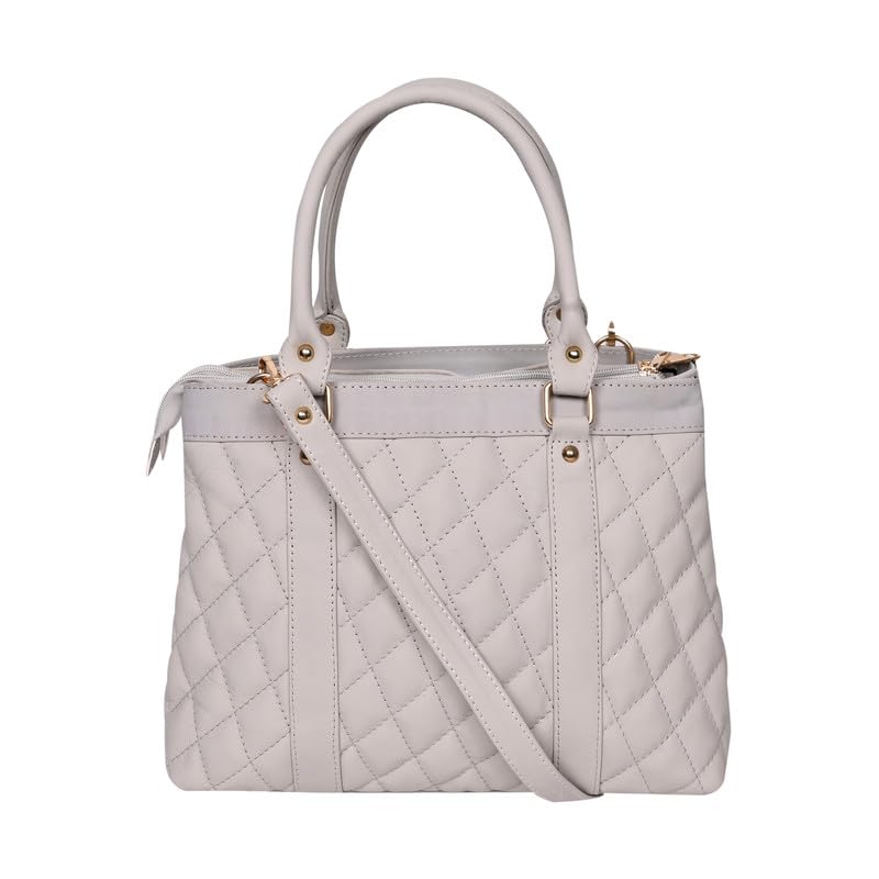 ARDAN Luxury Genuine Leather Large Quilted Handbag/Sling Bag for Girls/Women/Ladies White Color (B0CF3PWQ4C) Amazon Price History, Amazon Price Tracker