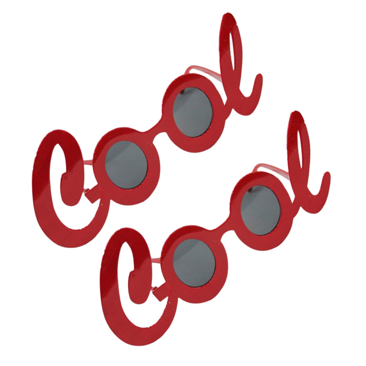 HOLIDYOYO Cool Shaped Glasses 2 Pcs Party Decorative Glasses Props for Year Masquerade Carnival