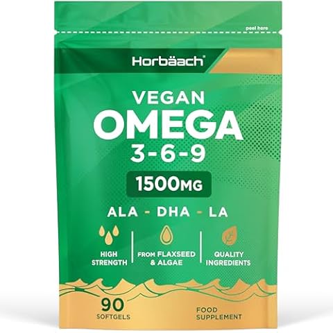Horbaach Vegan Omega 3 6 9 Capsules Cover