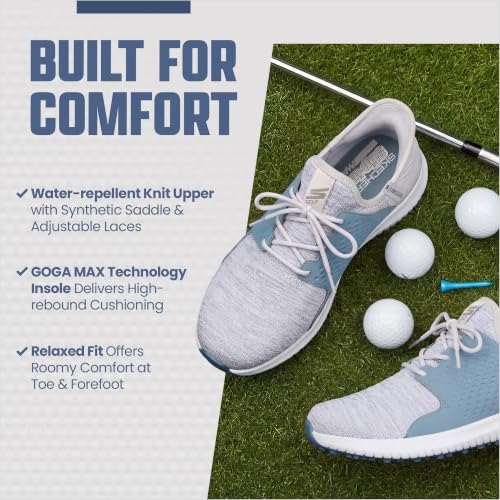 Image of Skechers Men's Max 2 Rover Relaxed Fit Slip-in Golf Shoe