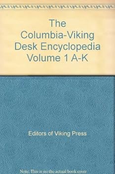 Hardcover The Columbia-Viking Desk Encyclopedia Volume 1 A-K Book