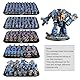 Jucoci Miniaturen Aufbewahrungskoffer Miniaturen Transportkoffer (Großformat mit Licht)