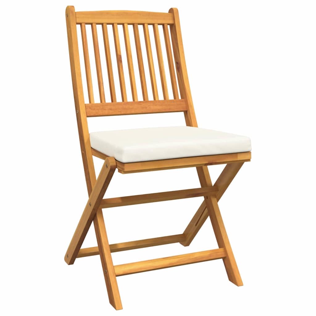 Genérico Juego Bistro de Jardín 3 pcs Marrón Madera de Acacia Sólida,Conjuntos de jardín-42000948