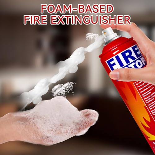 Image of 2 /4-Pack Fire Extinguisher with Mount Brackets,Portable for Home Kitchen Car Boat,BBQ -Multi-Purpose Protection (2-Pack Fire Extinguisher)