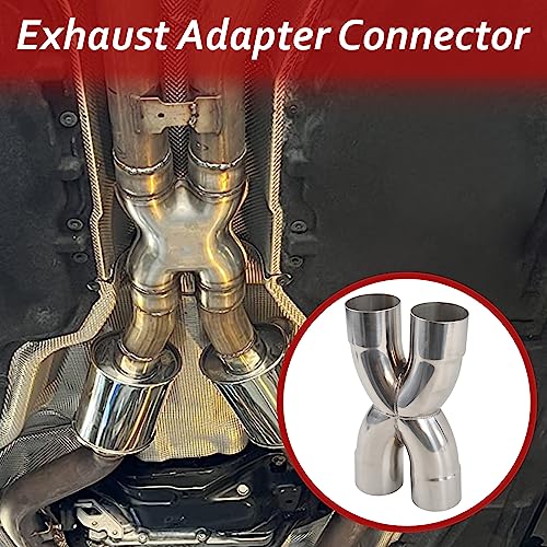 Universal 3-Inch T304 Stainless Steel Exhaust X-Pipe - Image 6