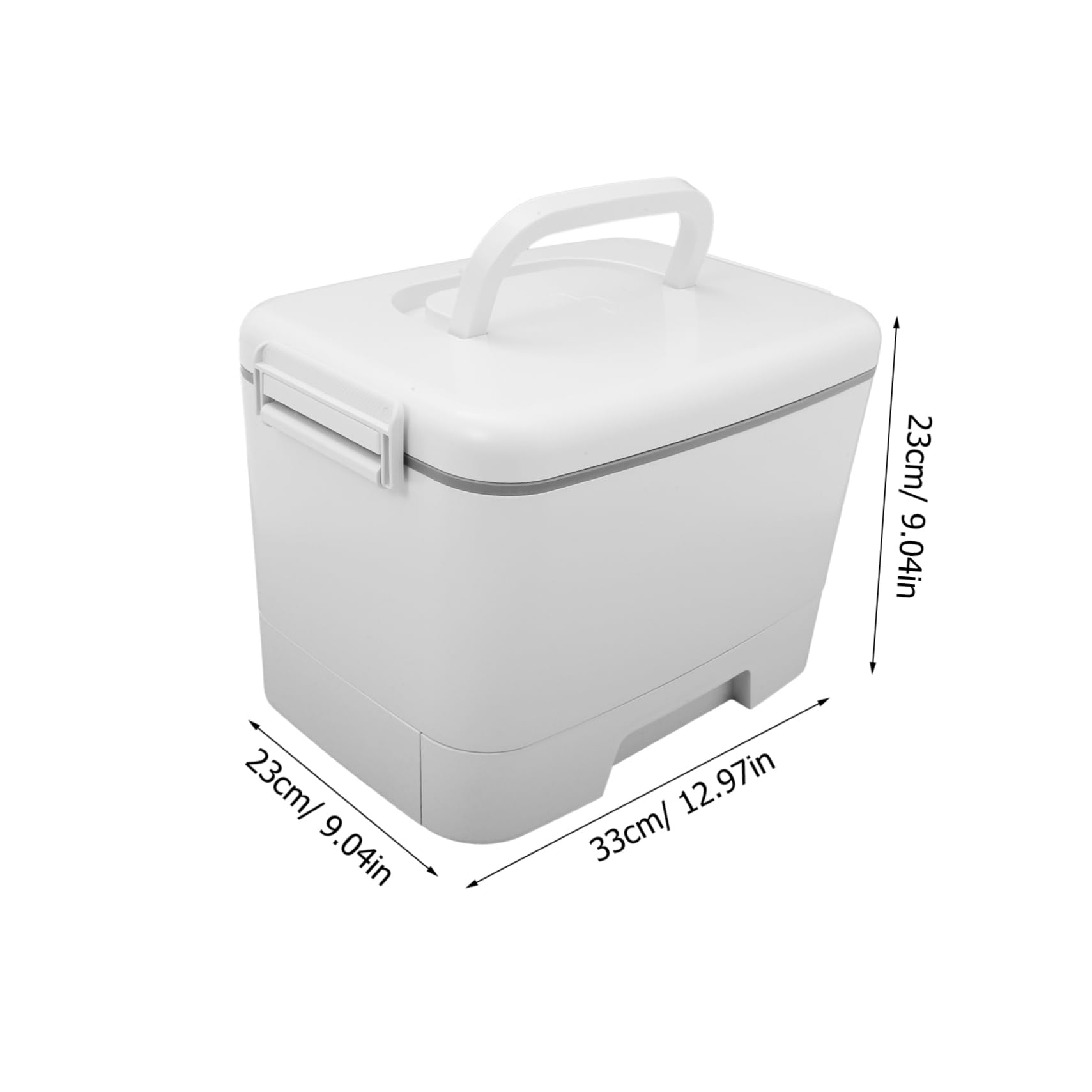 Didiseaon Caja De Portátil Grande De Plástico Multicapa Botiquín De Emergencia Hogar para Viajes y Almacenamiento De Botiquín De Primeros Auxilios Compartimentos para Organización