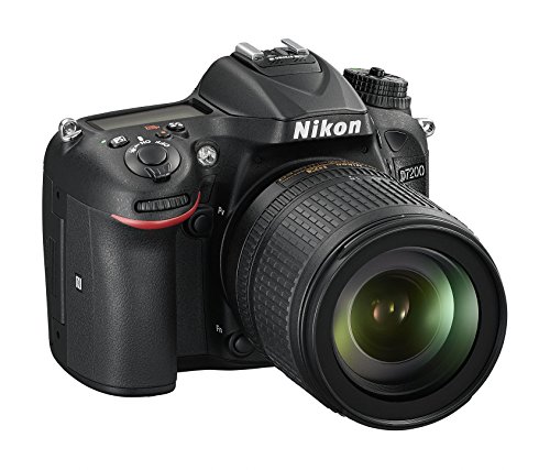 Nikon D7200   Cámara réflex Digital (24,72 megapíxeles, WiFi Incorporado, NFC, SD 8 GB, 200x Lexar Premium), Color Negro