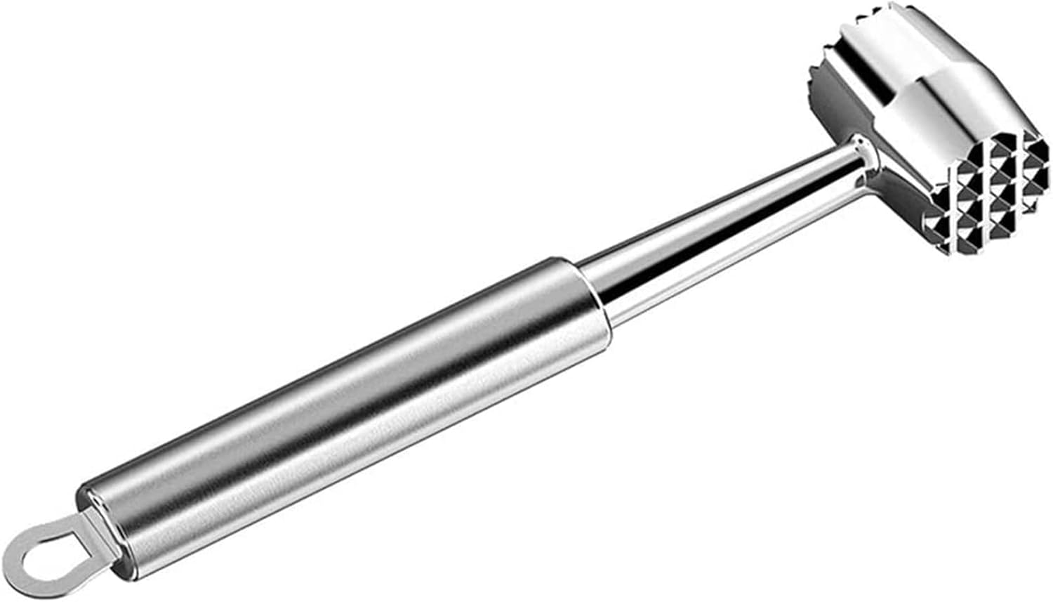 Meat Tenderizer Tool, 304 Stainless Steel Meat Mallet Pounder, Meat Hammer for Tenderizing Steak, Beef and Poultry, Heavy Duty Sturdy,Veal Cutlets, Beef & Steak, Meat Pounder Flattener