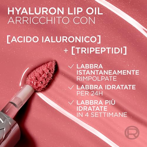 L’Oréal Paris Plump Ambition lucidalabbra volumizzante con acido ialuronico colore 510 La Nuit Sparkle ml - 5