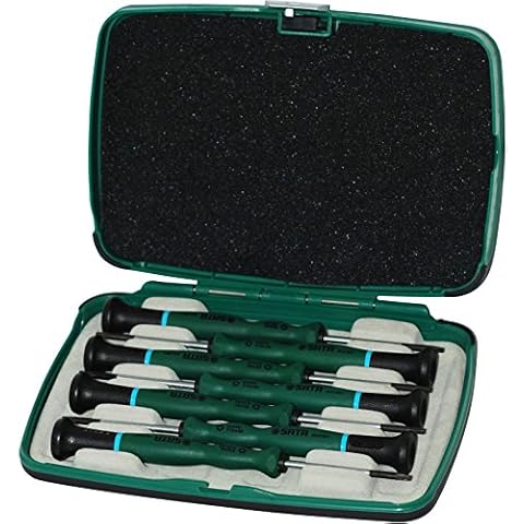 SATA ST09315SJ 7-Piece Precision Torx® Screwdriver Set, T5 - T15, in Storage Case Cover