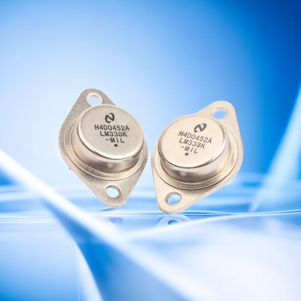 5 Stuks LM338K Spanningsregelaar – Instelbaar 1.2V–32V, 5A, TO-3 Behuizing