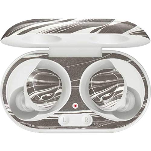 Skinit Decal Audio Skin Compatible with Samsung Galaxy Buds+ - Officially Licensed Originally Designed Grey Marble Design