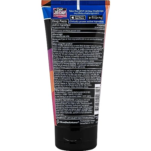 Oxy 529958 Acne Medication Face Wash - Maximum Action With Maximum Strength 10% Benzoyl Peroxide thumb #1