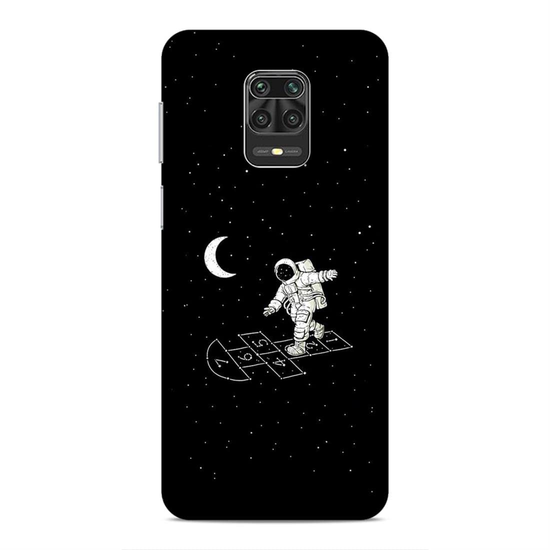 SS TOPIWALA Mobile Case Cover (Multicolour) Xiaomi Redmi Note 9 Pro/Note 9 Pro Max (Black Love, Astronaut, Universe, Stars - 3673)