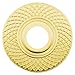 Baldwin R004003IPV Lifetime Polished Brass Single Estate Rosette for Privacy Functions
