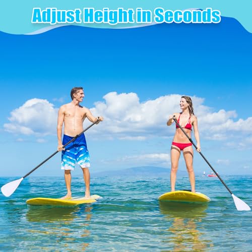 Image of Hollowfly 4 Set 3 Piece Sup Paddle Adjustable Paddle Board Paddles