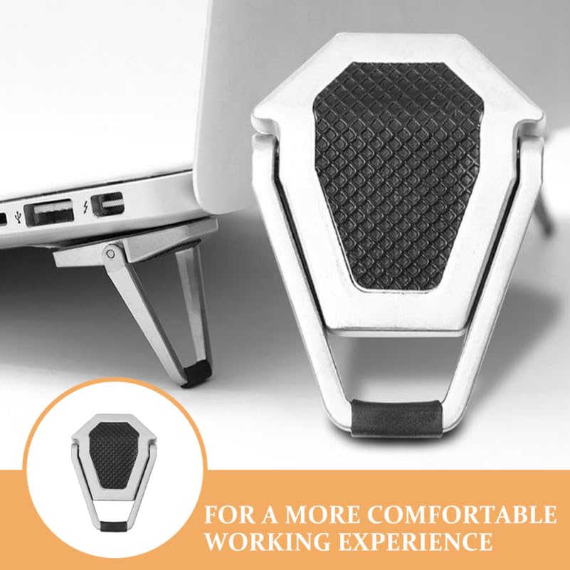 Soporte portátil plegable para laptop 4 piezas Angoily miniatura 5