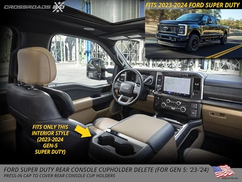 Cubierta Eliminadora Portavasos Trasero Ford F250 F350 miniatura 2