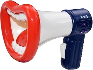 1PC Funny Kids Voice Changer Toy Recording Microphone Toys with Megaphone and Recording Function 3 Different Voice Modifiers Christmas for Boys and Girls