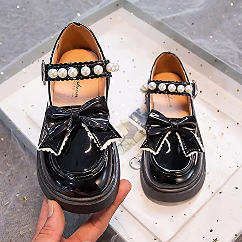 Baby Breathable Shoes Girls Dress Shoes Wedding Bowknot Girl Party School Shoes Leather Shoes For Kids Shoes2