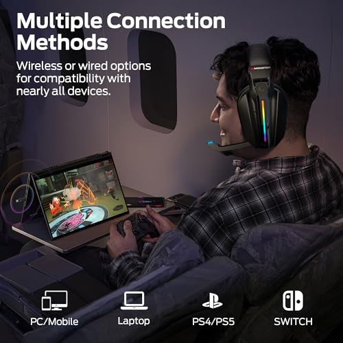 Monster Mission ANC200 Wireless Gaming Headset の商品画像 6