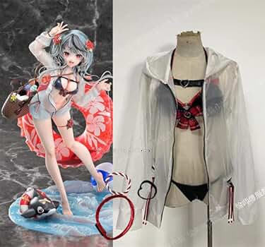 沙花叉クロヱ 水着 Mサイズ コスプレ衣装 Amazon.co.jp: バーチャルYouTuber 沙花叉クロヱ 水着 コスプレ