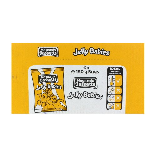 Bassetts Jelly Babies - 12 x 190 g 2280 g