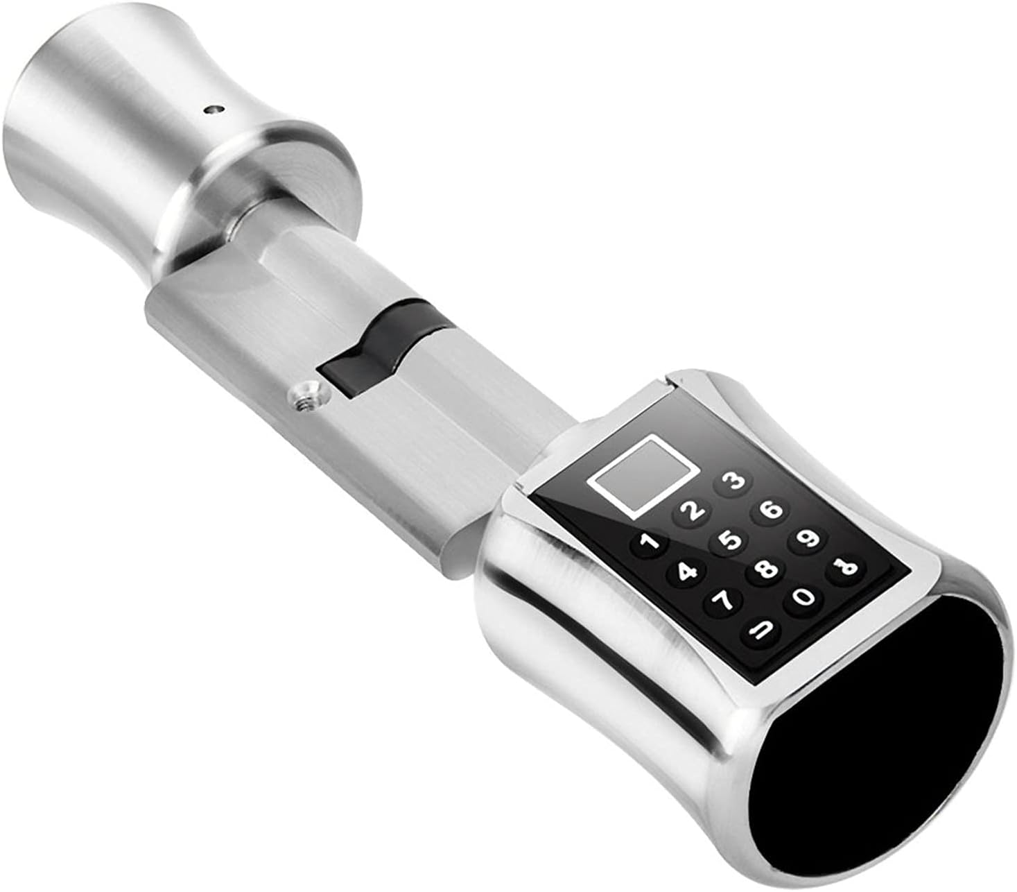 Smart Door Lock Fingerprint Door Lock with Password Coded Compatible with Safety Door Wooden Door Glass Door