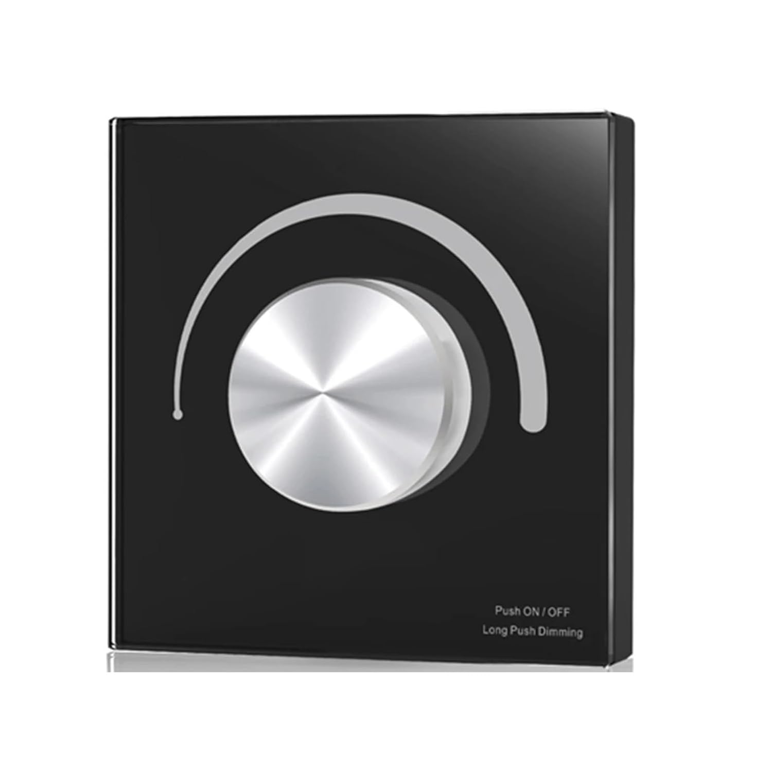 T18-2 AC 220V to 0/1-10V LED dimmer Glass Panel knob dimming Brightness Adjustment Remote Control(R1 Remote Only)