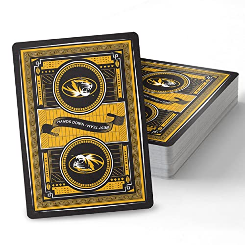 Image of YouTheFan NCAA Officially-Licensed Playing Cards - Original Artwork on All face Cards and Jokers - Team's Official Colors - Quality Linen Texture - Designed in The USA