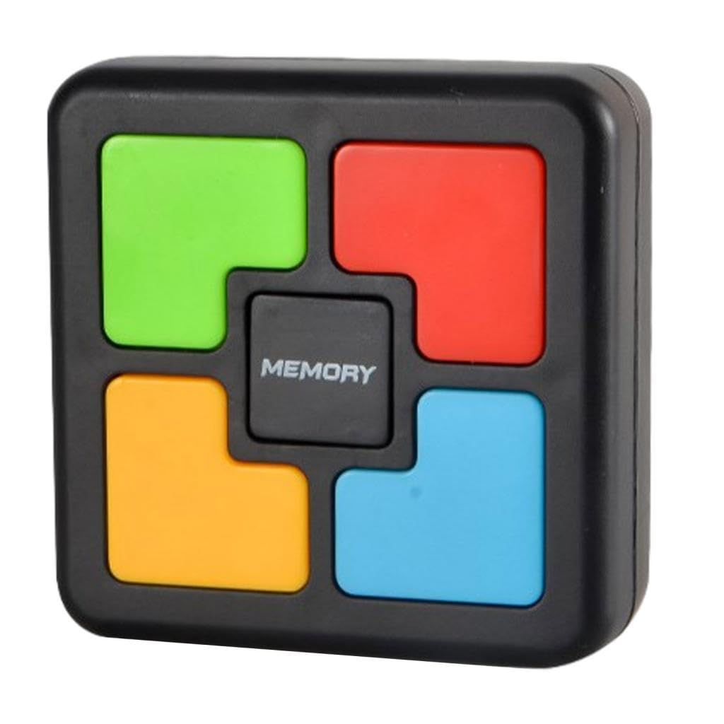 Elektronisches Gedächtnisspiel Für Kinder - Musik-Licht-Spiel Mit 3 Batterien