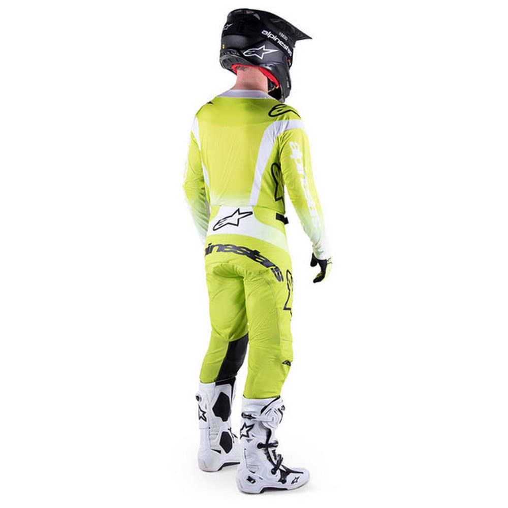 Alpinestars Techstar Push Maglia Motocross, giallo, XL