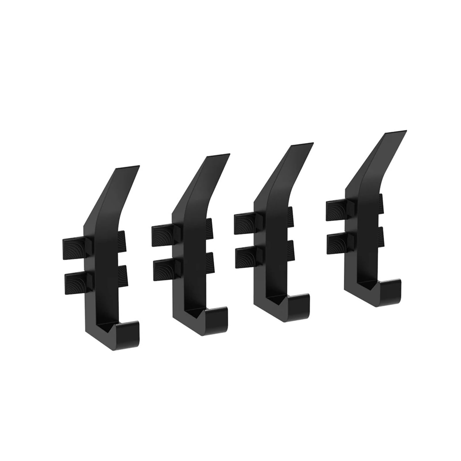NTWcyy 4 Soundproof Panel Hooks - No-Drill Coat Hooks for Soundproof Panels and Acoustic Panels