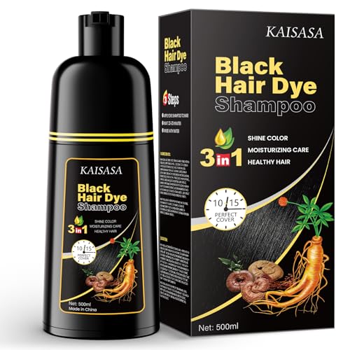 IIIMEIDU Hair Dye Shampoo for Gray Hair Coverage...