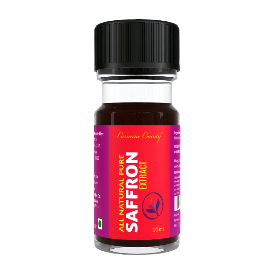 Carmine County All Natural and Pure Saffron Extract 10 ml (B07H1XQKBW) Amazon Price History, Amazon Price Tracker