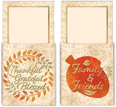 Miniatura 6 de JOYIN 36 cubiertos de pavo de Acción de Gracias decorativos de papel de aluminio dorado para otoño, cosecha, fiesta, suministros de decoración de