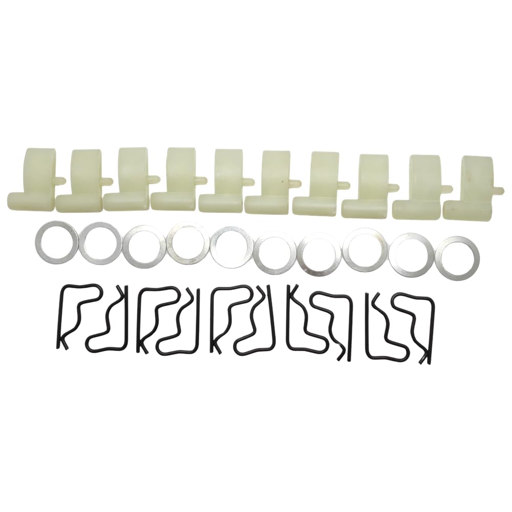 Juego de 30 Arandelas de Resorte for trinquete de Arranque, Compatible con motosierras de hormigón FS55, BG55, BG85, BG65, FS45, TS400, TS410 y TS420. Piezas de jardín