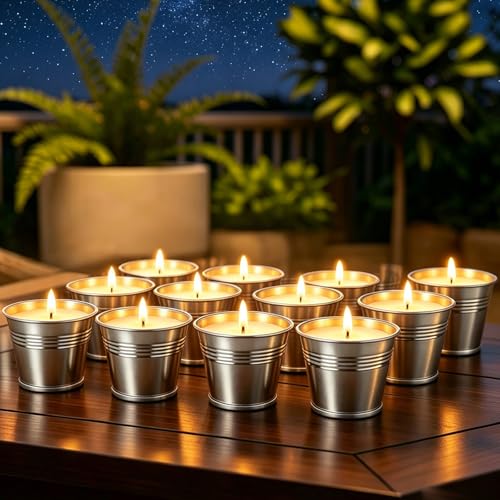 Citronella Candles Outdoor, 12 Pack...