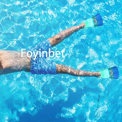 Image of Kids Swim Fins,Short Youth Fins Swimming Flippers for Lap Swimming and Training for Children Girls Boys Small