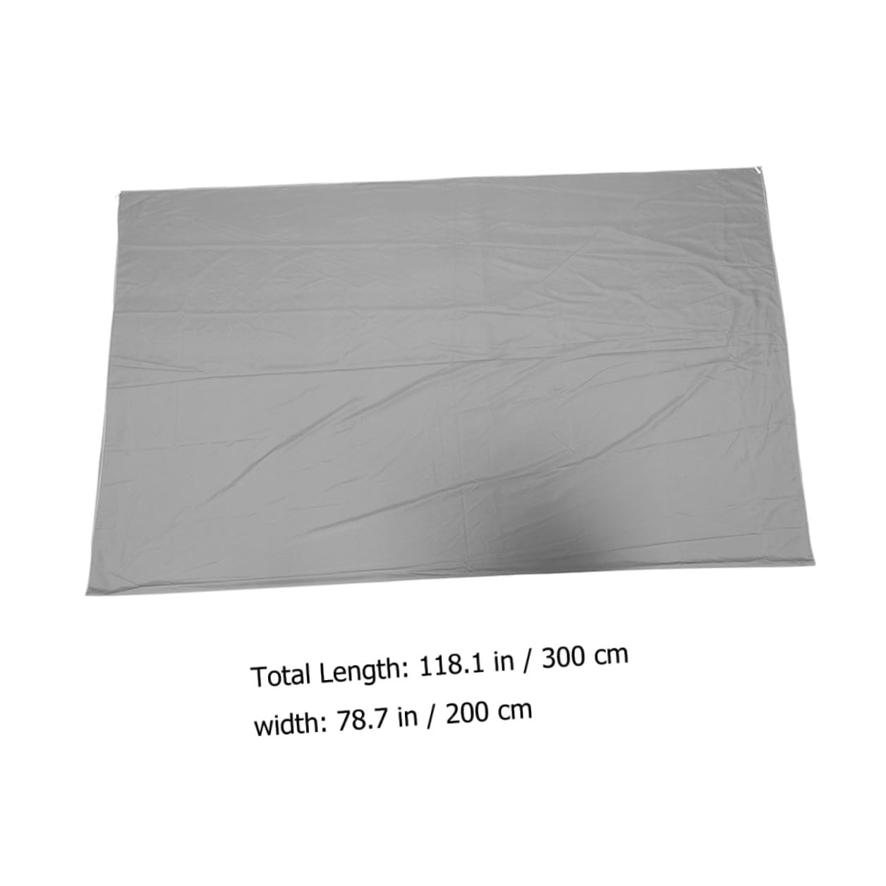 POPETPOP Sfondo Fotografico Grigio Spesso 3x2m, Fondale Decorativo Semplice e Resistente, Telo Pieghevole per Studio Fotografico, Feste, Casa e Ristoranti