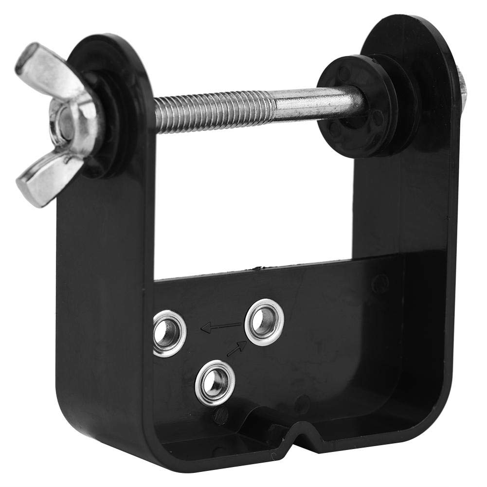 Demeras Archery Bow String Server Aluminium Alloy Bowstring Serving Jig Tool (Black), and Archery Supplies