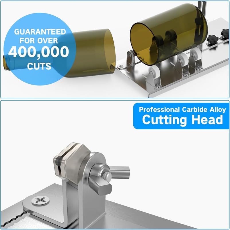 Upgrade Glass Bottle Cutter with Oil