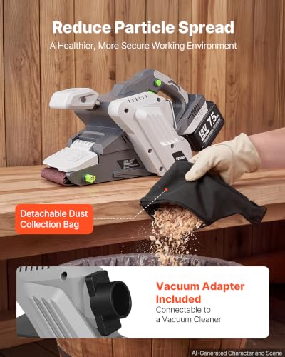 VEVOR Cordless Belt Sander