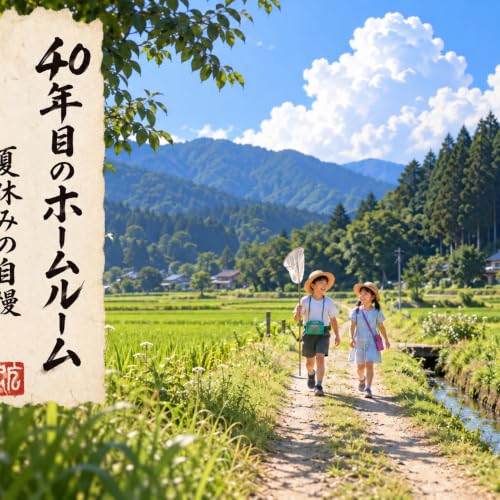 夏休みの自慢と二学期のめあて #01７【40年目のホームルーム】