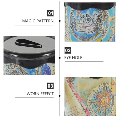 Kisangel 2 Stück Klassisches Kaleidoskope-Spielzeug Dehnbar Langes Kaleidoskop Lernspielzeug Für Kinder Neuartiges Spielespielzeug (Zufällige Farbe)