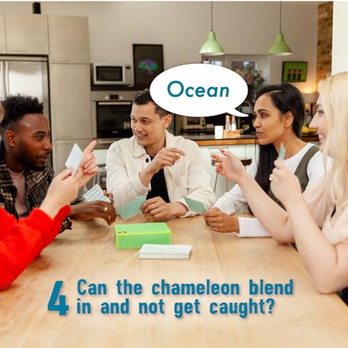 Image of The Chameleon, Award-Winning Bluffing Board Game for Families & Friends for 3-8 Players