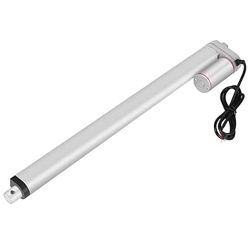 Linear Actuator, DC24V 350mm Stroke Linear Actuator with Mounting Bracket 750N Maximum Lift 10mm/s Electric Linear Actuator for Recliner, TV Table Lift, Massage Bed, Electric Sofa