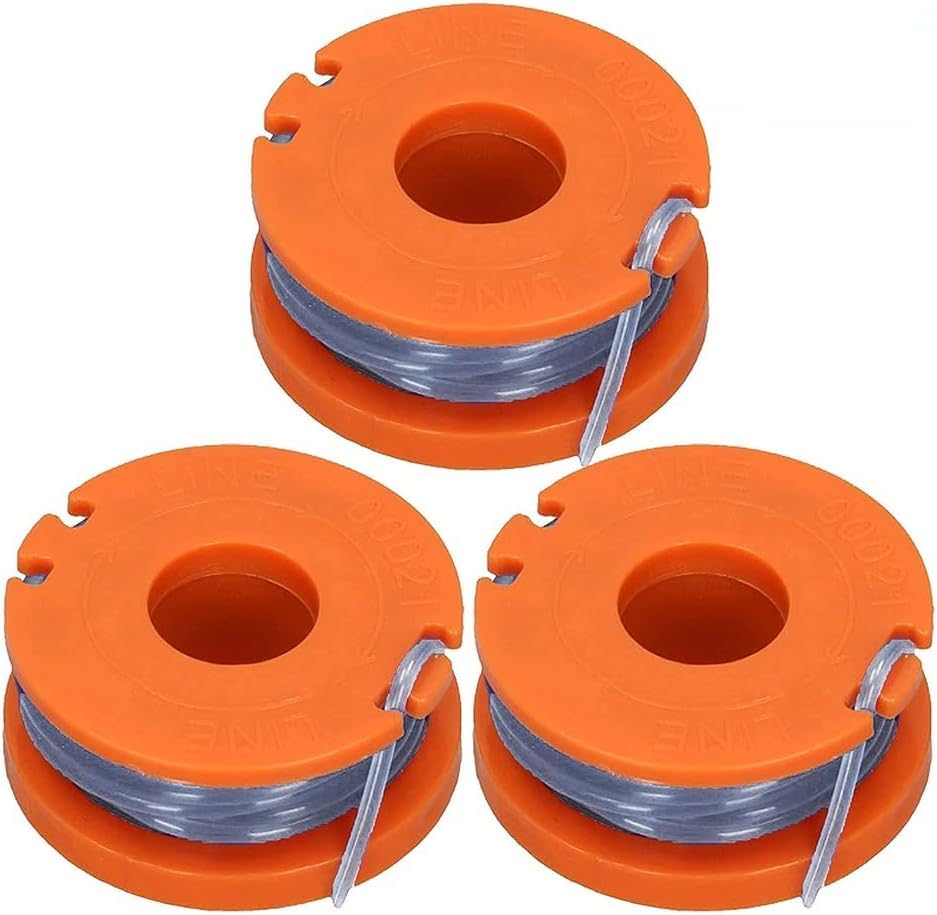 Grass-Cutting Head Spool 3Pcs Lawn Mower Spool-for SPARES2GO 2.5m Line & Spool for Argos McGregor MCT1825 Strimmer Trimmer