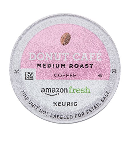 Image of AmazonFresh Donut Cafe 80 Ct. K-Cups, Medium Roast, Keurig K-Cup Brewer Compatible
